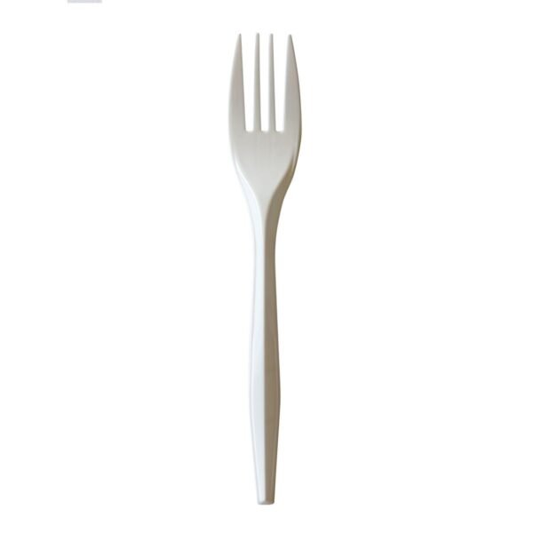 Boardwalk Mediumweight Polypropylene Cutlery, Fork, White, 1,000/Carton (BWKFORKPPMW)