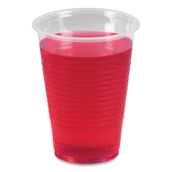 Boardwalk® Plastic Cold Cups, 9 oz., Clear, 2,500 Cups (BWKTRANSCUP9CT)