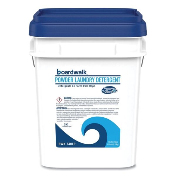 Boardwalk® Powder Laundry Detergent, Crisp Clean, 18-lb. (BWK340LP)