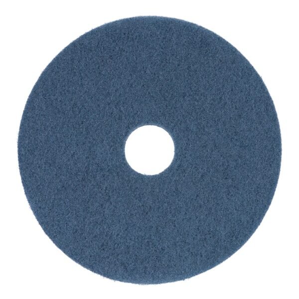Boardwalk Scrubbing Floor Pads, 14" Diameter, Blue, 5/Carton (BWK4014BLU)
