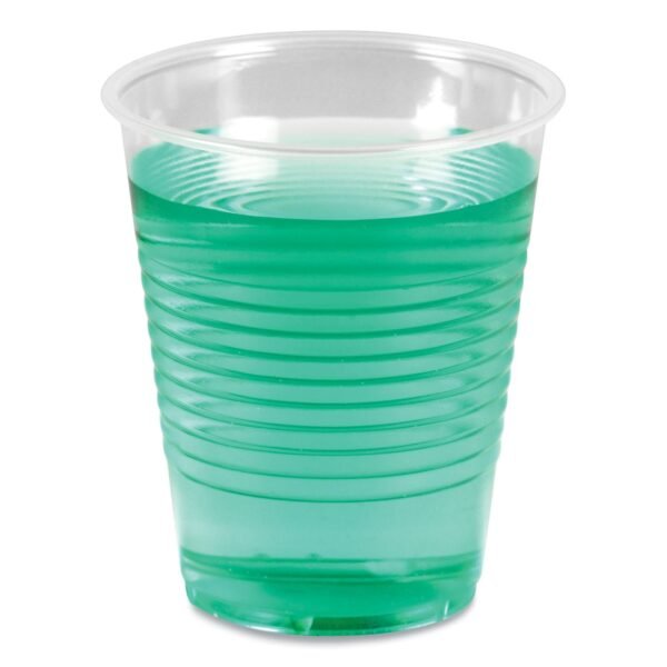 Boardwalk® Translucent Plastic Cold Cups, 12oz, 50 Cups (BWKTRANSCUP12PK)