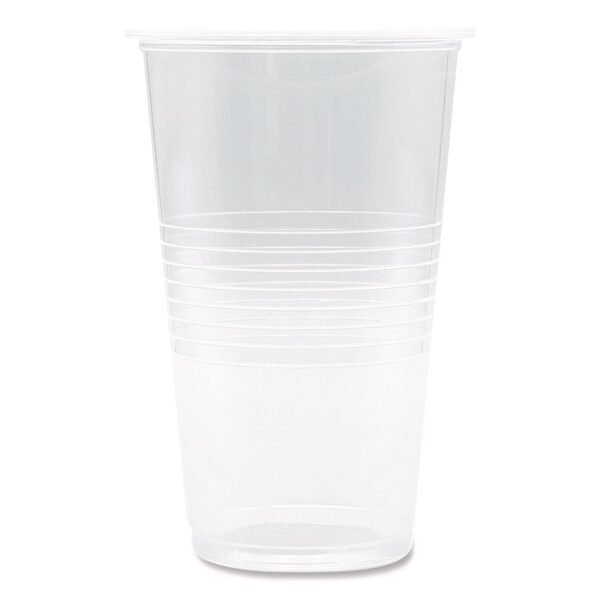 Boardwalk® Translucent Plastic Cold Cups, 20 oz, Clear, 1,000/Carton (BWKTRANSCUP20CT)