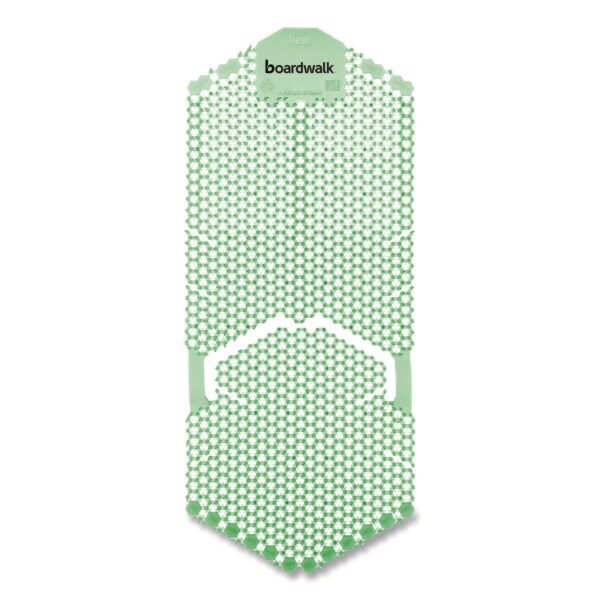 Boardwalk Vertical Urinal Screen, Cucumber Melon Scent, Green, 5.22 oz, 6/Carton (VERUSGR)