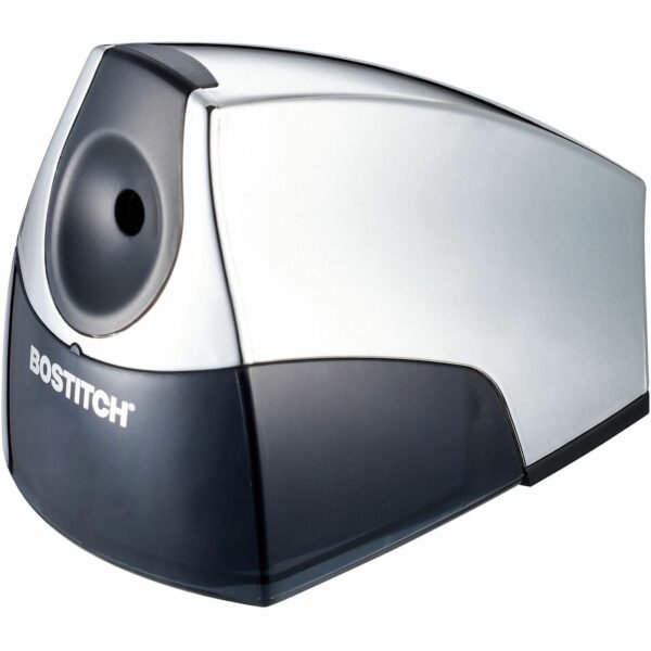 Bostitch Personal Electric Pencil Sharpener 4" Width x 8.3" Depth - Gray - 1 Each (EPS4CHROME)