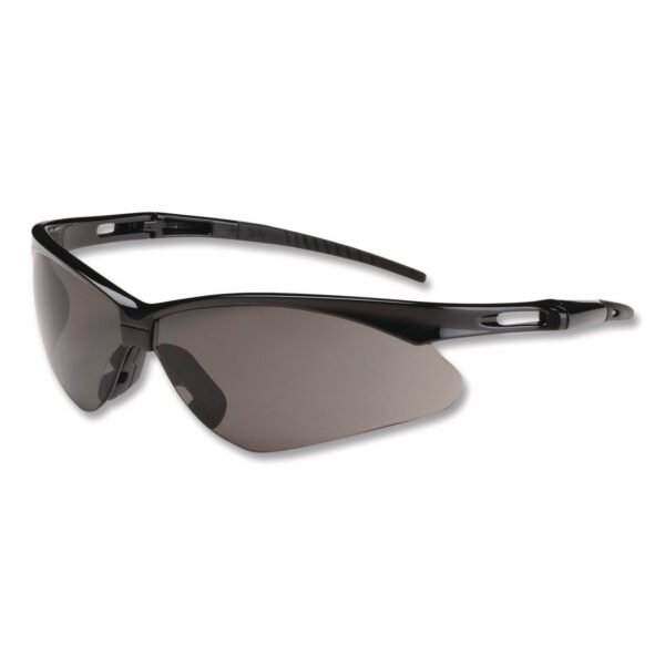 Bouton Anser Optical Safety Glasses, Black Frame, Gray Lens (250AN10112)