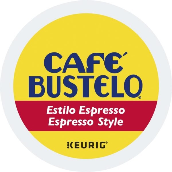 Cafe Bustelo Café Bustelo® K-Cup Espresso Style Coffee Compatible with Keurig Brewer - Dark - K-Cup - 24 / Box (8996)