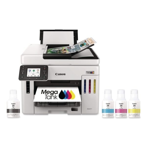 Canon MegaTank GX7120 All-in-One Printer, Copy/Fax/Print/Scan (6880C002)