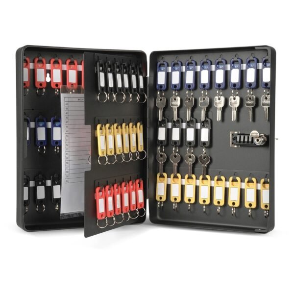 CARL Combination Key Cabinet Combination Lock, Pre-drilled Mounting Hole - Black (81080)