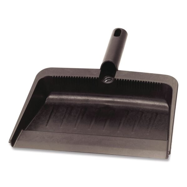 Carlisle Flo-Pac Flexible Plastic Dustpan, 8 x 12, Plastic, Black (36143703)