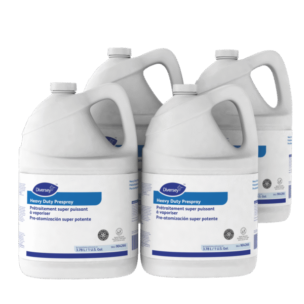 Carpet Cleanser Heavy-Duty Prespray, Fruity Scent, 1 gal Bottle, 4/Carton