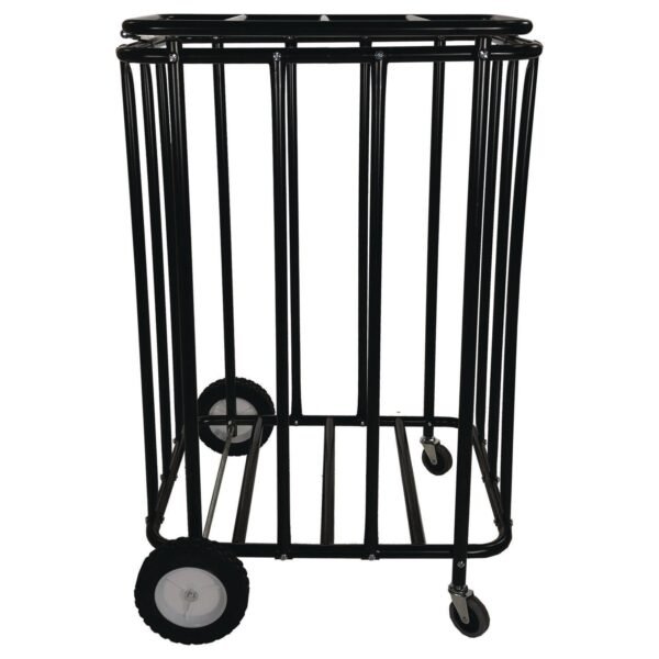 Champion Sports Compact Lockable Ball Locker, Metal, 176 lb Capacity, 22 x 28 x 43, Black (CBL)