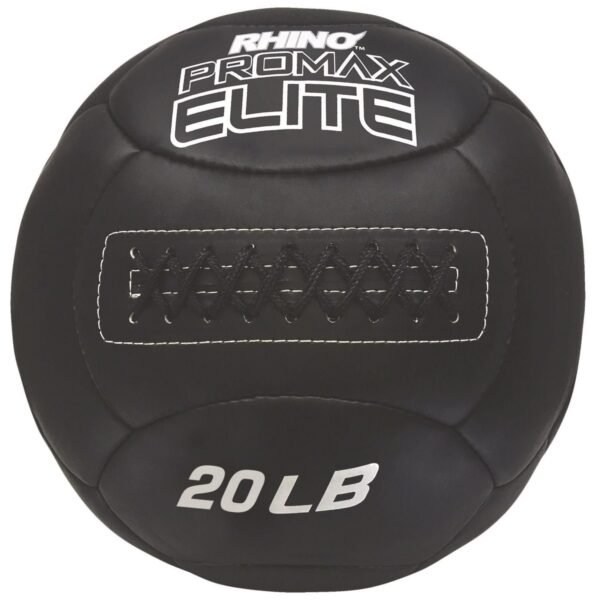 Champion Sports Rhino Promax Elite Medicine Ball, 20 lb, Black (PRX20)