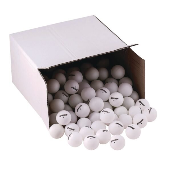 Champion Sports Table Tennis Balls, Official Size, White, 144/Carton (1STAR144)