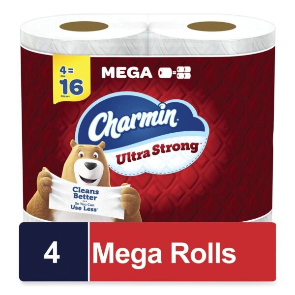 Charmin® Ultra Strong Standard Toilet Paper, 2-Ply, 242 Sheets, 32 Rolls (08816)