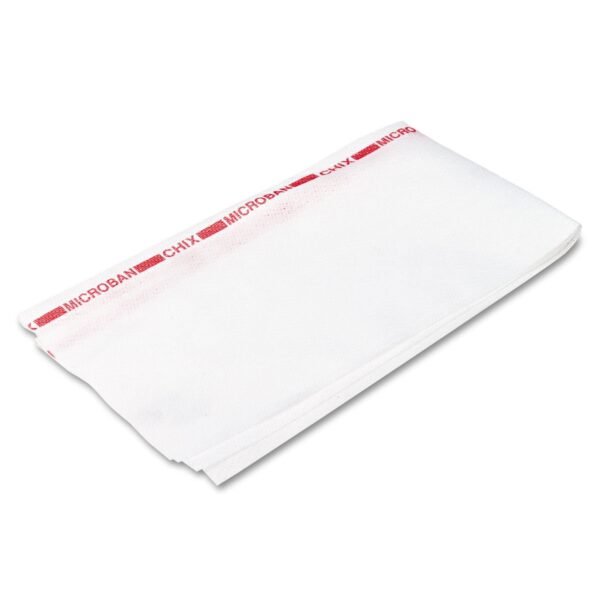 Chix Reusable Food Service Towels, Fabric, 13 x 24, White, 150/Carton (8250)