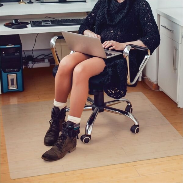 Cleartex AdvantagematPlus Advantagemat® Plus APET Rectangular for Hard Floors - 45" x 53" Chair - 53" Length x 45" Width x 0.060" Depth - Rectangular - Amorphous Polyethylene...