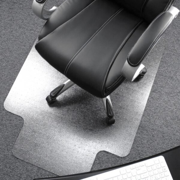 Cleartex Ultimat Ultimat® Polycarbonate Lipped Chair Mat for Carpets over 1/2" - 35" x 47" Carpeted Floor, Floor, Home, Office, Carpet - 47" Length x 35" Width x 0.110" Depth x...