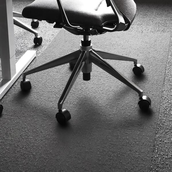 Cleartex Ultimat Ultimat® XXL Polycarbonate Rectangular Chair Mat for Carpets - 60" x 118" Carpet, Home, Office - 118" Length x 60" Width x 0.090" Depth x 0.090" Thickness -...