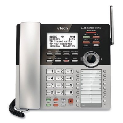 CM18245 Four-Line Business System Extension Deskset for Use With Vtech CM18445