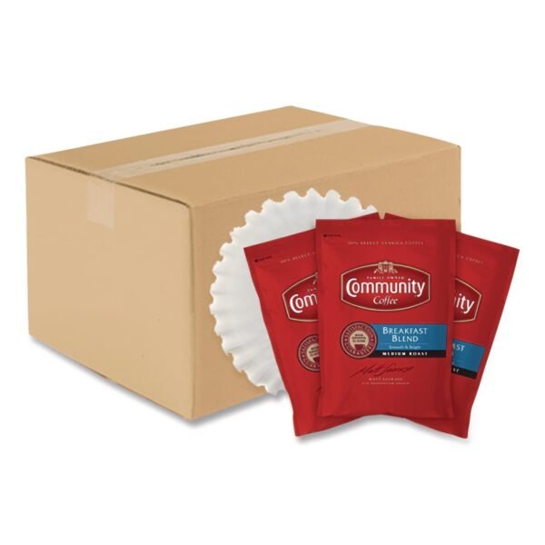Community Coffee Breakfast Blend, 2.5 oz Packet, 40/Carton (CCI15505)