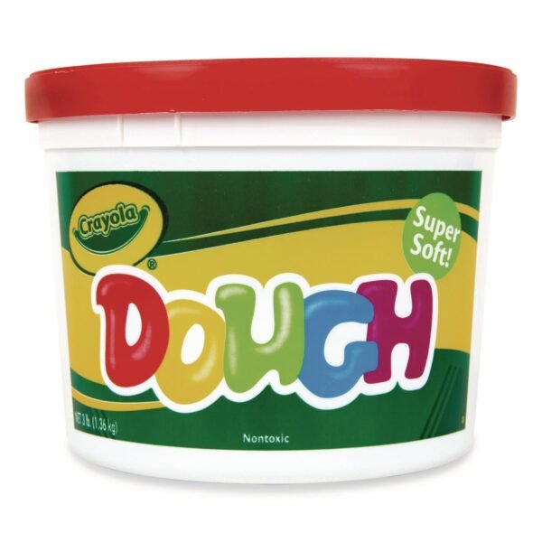Crayola Modeling Dough, Red, 3 lb Bucket (430830)