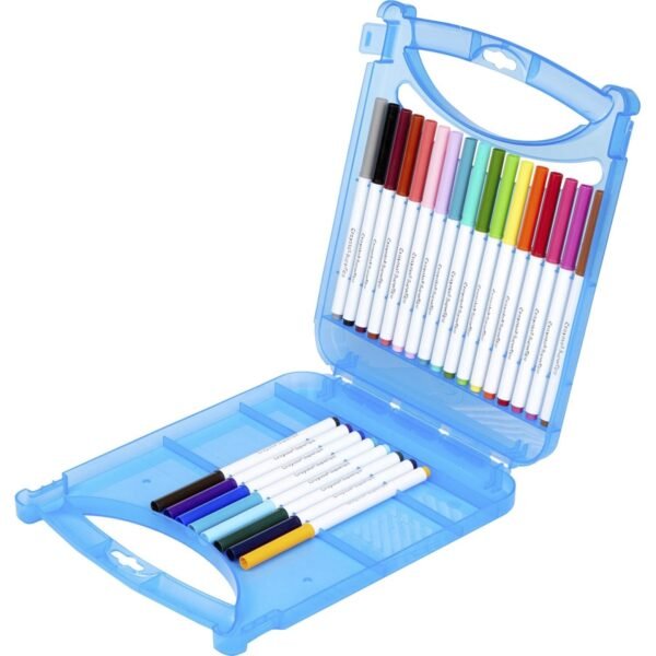 Crayola Super Tips Art Kit Classroom, Home, Art - Recommended For 4 Year - 65 Piece(s) - 1.25" Height x 9.25" Width x 11.30" Length - Assorted - 1 Kit (040377)