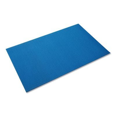 Crown Mats Comfort King Anti-Fatigue Mat, Zedlan, 24 x 36, Royal Blue Floor, Indoor - 36" Length x 24" Width x 0.375" Thickness - Rectangular - Extra Bounce - Sponge, PVC Foam -...
