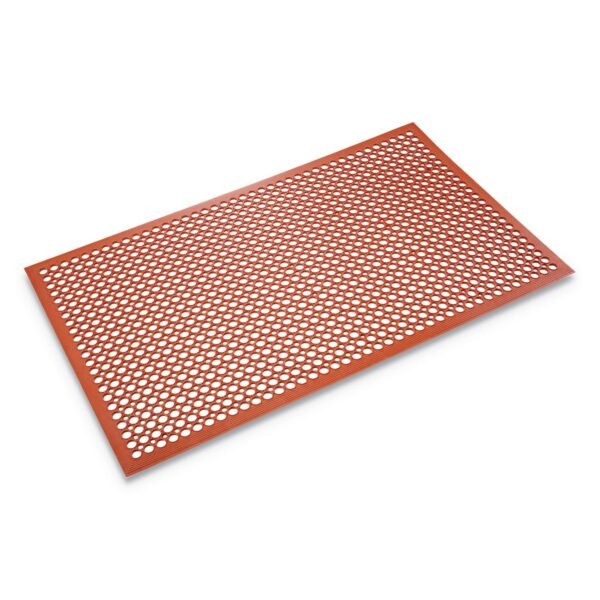 Crown Mats Safewalk-Light Heavy-Duty Anti-Fatigue Mat, Rubber, 36 x 60, Terra Cotta (WSCT35TC)
