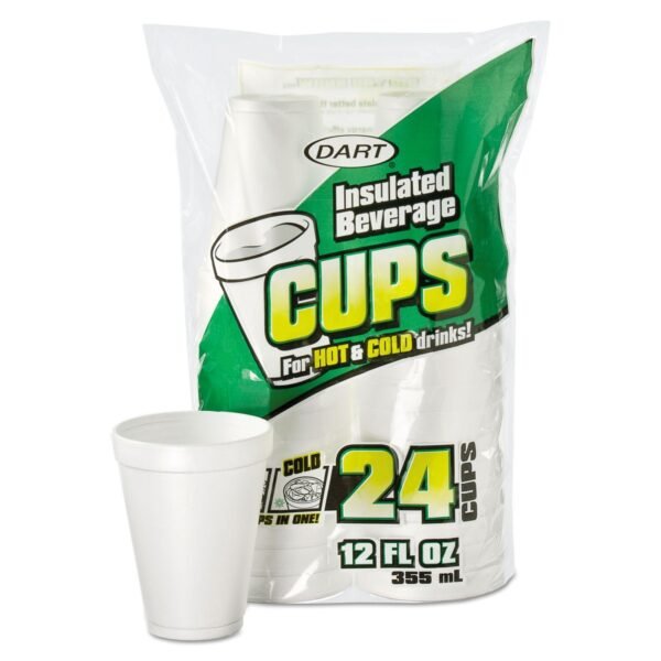 Dart 12JP24 Small Foam Drink Cups