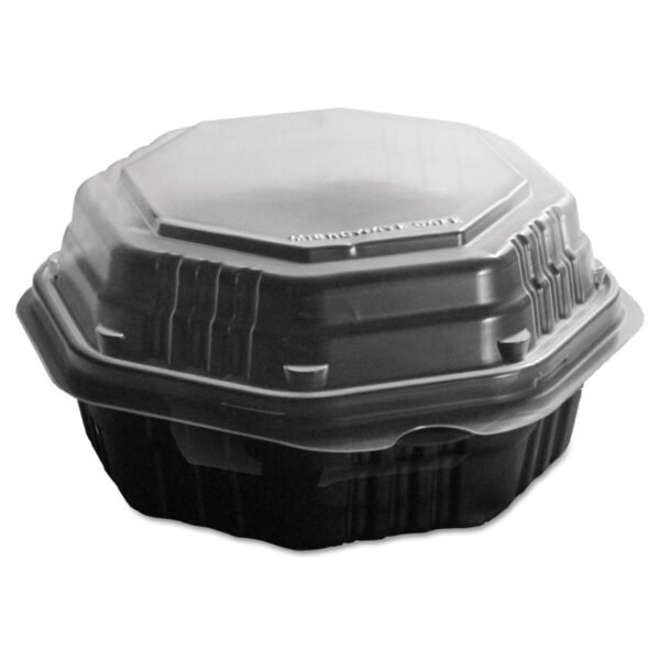 Dart 806011PP94 OctaView Hinged-Lid Hot Food Containers