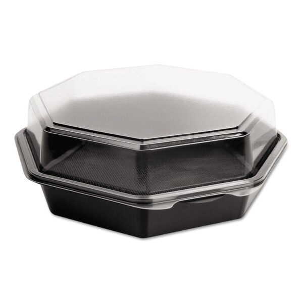 Dart 864056AP94 OctaView Hinged-Lid Cold Food Containers
