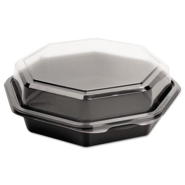 Dart 865612PS94 OctaView Hinged-Lid Cold Food Containers