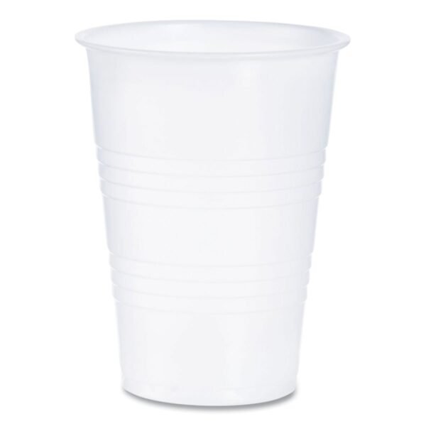 Dart High-Impact Polystyrene Cold Cups, 10 oz, Translucent, 100 Cups/Sleeve, 25 Sleeves/Carton (Y10)