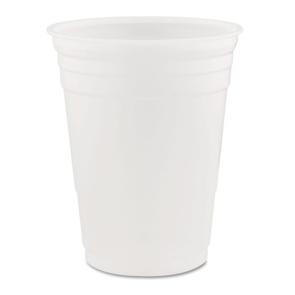 Dart SOLO Party Plastic Cold Drink Cups, 16 oz, 50/Sleeve, 20 Sleeves/Carton (P16)