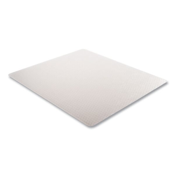 Deflecto DuraMat Moderate Use Chair Mat for Low Pile Carpeting, Rectangular, 46 x 60, Clear, 50/Pallet (CM13443FB50)