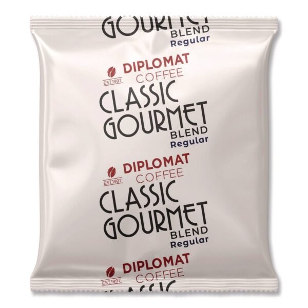 Diplomat Coffee Classic Frac Pack, 2.5 oz, 100/Carton (CLCCG25100R)