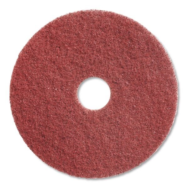 Diversey Twister Floor Pad, 17" Diameter, Red, 2/Carton (DD5867738)