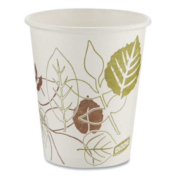 Dixie Pathways Paper Hot Cups, 10 oz, 50 Sleeve, 20 Sleeves/Carton (2340PATH)