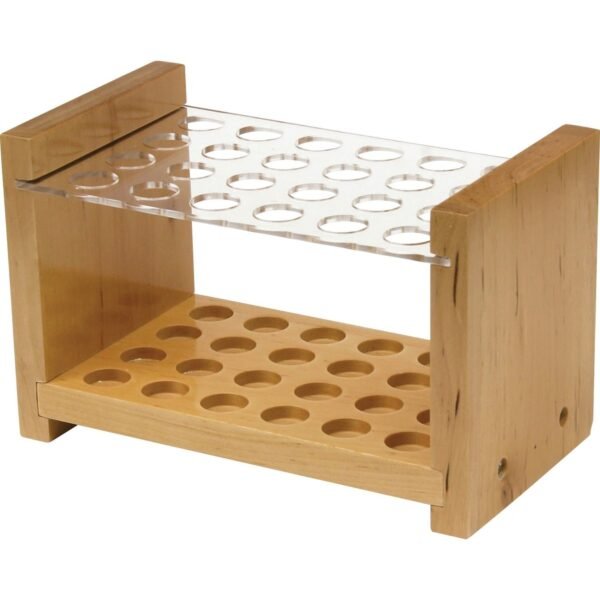 Dixon 24 Brush Wood Paint Brush Holder Wood, Acrylic - Clear - 1 Each (5148)