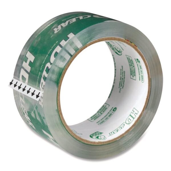 Duck Heavy-Duty Carton Packaging Tape, 3" Core, 1.88" x 54.6 yds, Clear (DUCSC55CLEAR)