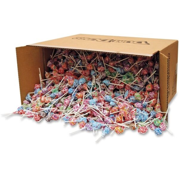 Dum Dum Pops Original Candy Blue Raspberry, Butterscotch, Watermelon, Sour Apple, Grape, Strawberry, Cherry, Orange, Mango, Cotton Candy, Cream Soda, ... - Gluten-free - 30 lb -...