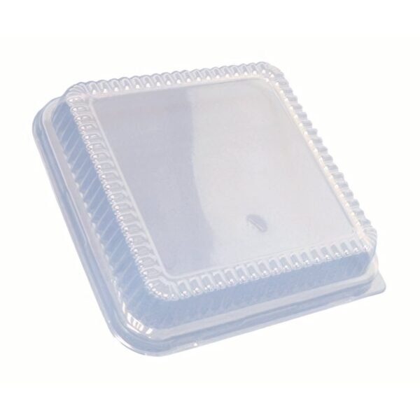 Durable Packaging Dome Lid for Cake Pan, 8.25 x 8.25, Clear, Plastic, 500/Carton (P1155500)