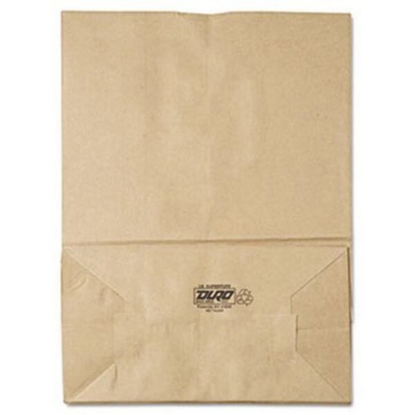 DURO Food Bag Brown - Kraft, Paper - Grocery - 400 / Carton (80080)