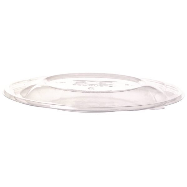 Eco-Products Salad Bowl Lids, Lids for 64 oz Squat Salad Bowls, 9.5" Diameter, Clear, Plastic, 300/Carton (EPSBS64LID)