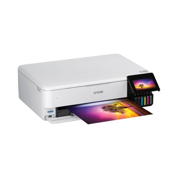 Epson EcoTank Photo ET-8550 Special Edition All-in-One Supertank Printer, Copy/Print/Scan (C11CJ21201C)