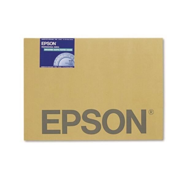 Epson Enhanced Matte Posterboard, 24 x 30, 47 mil, White, 10/Pack (S450432)