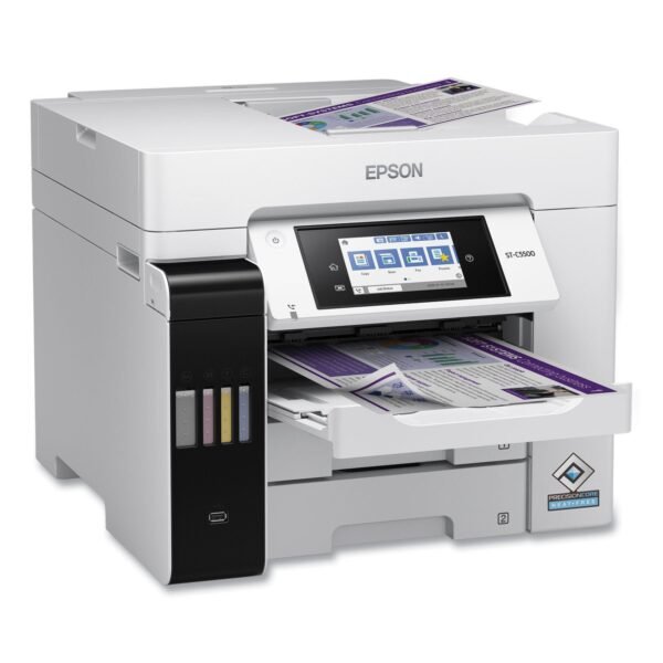 Epson WorkForce Pro ST-C5500 Supertank Color MFP, Copy/Fax/Print/Scan (C11CJ28202) | OfficeCrave.com