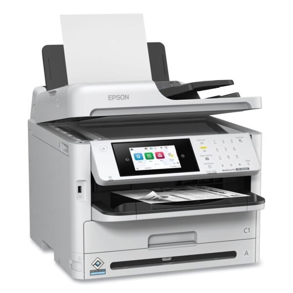 Epson WorkForce Pro WF-M5899 Monochrome MFP Printer, Copy/Fax/Print/Scan (C11CK76201) | OfficeCrave.com