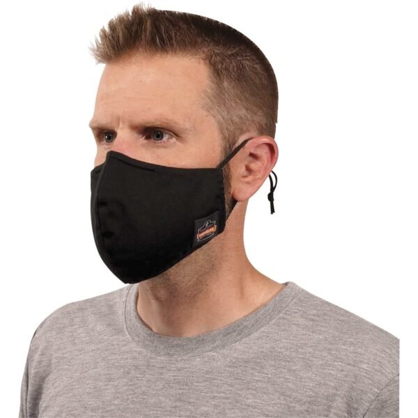 Ergodyne 8800 Contoured Face Cover Mask 3-Pack (48802)