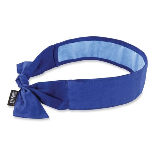 ergodyne Chill-Its 6700CT Cooling Bandana PVA Tie Headband, One Size Fits Most, Skulls (12569)